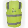 JB's Hi Vis (D+N) Zip Safety Vest Thumbnail