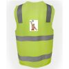 JB's Hi Vis (D+N) Zip Safety Vest Thumbnail