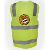 JB's Hi Vis (D+N) Zip Safety Vest Thumbnail