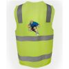 JB's Hi Vis (D+N) Zip Safety Vest Thumbnail
