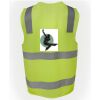 JB's Hi Vis (D+N) Zip Safety Vest Thumbnail