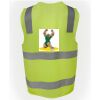 JB's Hi Vis (D+N) Zip Safety Vest Thumbnail