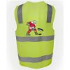 JB's Hi Vis (D+N) Zip Safety Vest Thumbnail