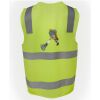 JB's Hi Vis (D+N) Zip Safety Vest Thumbnail