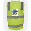 JB's Hi Vis (D+N) Zip Safety Vest Thumbnail
