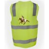 JB's Hi Vis (D+N) Zip Safety Vest Thumbnail