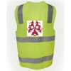 JB's Hi Vis (D+N) Zip Safety Vest Thumbnail
