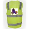 JB's Hi Vis (D+N) Zip Safety Vest Thumbnail
