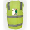 JB's Hi Vis (D+N) Zip Safety Vest Thumbnail