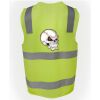 JB's Hi Vis (D+N) Zip Safety Vest Thumbnail