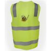 JB's Hi Vis (D+N) Zip Safety Vest Thumbnail