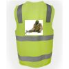 JB's Hi Vis (D+N) Zip Safety Vest Thumbnail