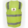 JB's Hi Vis (D+N) Zip Safety Vest Thumbnail