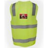 JB's Hi Vis (D+N) Zip Safety Vest Thumbnail