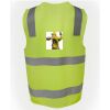 JB's Hi Vis (D+N) Zip Safety Vest Thumbnail