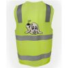 JB's Hi Vis (D+N) Zip Safety Vest Thumbnail