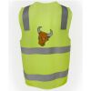 JB's Hi Vis (D+N) Zip Safety Vest Thumbnail