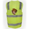 JB's Hi Vis (D+N) Zip Safety Vest Thumbnail