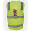JB's Hi Vis (D+N) Zip Safety Vest Thumbnail