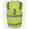 JB's Hi Vis (D+N) Zip Safety Vest Thumbnail