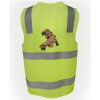 JB's Hi Vis (D+N) Zip Safety Vest Thumbnail