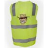 JB's Hi Vis (D+N) Zip Safety Vest Thumbnail
