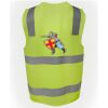 JB's Hi Vis (D+N) Zip Safety Vest Thumbnail