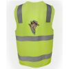 JB's Hi Vis (D+N) Zip Safety Vest Thumbnail