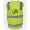 JB's Hi Vis (D+N) Zip Safety Vest Thumbnail