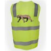JB's Hi Vis (D+N) Zip Safety Vest Thumbnail