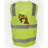 JB's Hi Vis (D+N) Zip Safety Vest Thumbnail
