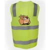 JB's Hi Vis (D+N) Zip Safety Vest Thumbnail