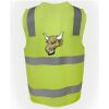 JB's Hi Vis (D+N) Zip Safety Vest Thumbnail