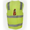 JB's Hi Vis (D+N) Zip Safety Vest Thumbnail