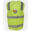 JB's Hi Vis (D+N) Zip Safety Vest Thumbnail