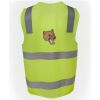 JB's Hi Vis (D+N) Zip Safety Vest Thumbnail