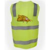 JB's Hi Vis (D+N) Zip Safety Vest Thumbnail