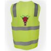 JB's Hi Vis (D+N) Zip Safety Vest Thumbnail