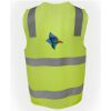 JB's Hi Vis (D+N) Zip Safety Vest Thumbnail