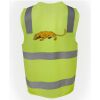JB's Hi Vis (D+N) Zip Safety Vest Thumbnail