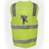 JB's Hi Vis (D+N) Zip Safety Vest Thumbnail
