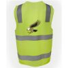 JB's Hi Vis (D+N) Zip Safety Vest Thumbnail