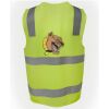 JB's Hi Vis (D+N) Zip Safety Vest Thumbnail