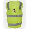 JB's Hi Vis (D+N) Zip Safety Vest Thumbnail
