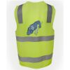 JB's Hi Vis (D+N) Zip Safety Vest Thumbnail