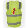 JB's Hi Vis (D+N) Zip Safety Vest Thumbnail
