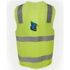 JB's Hi Vis (D+N) Zip Safety Vest Thumbnail