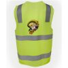 JB's Hi Vis (D+N) Zip Safety Vest Thumbnail