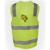 JB's Hi Vis (D+N) Zip Safety Vest Thumbnail