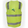 JB's Hi Vis (D+N) Zip Safety Vest Thumbnail